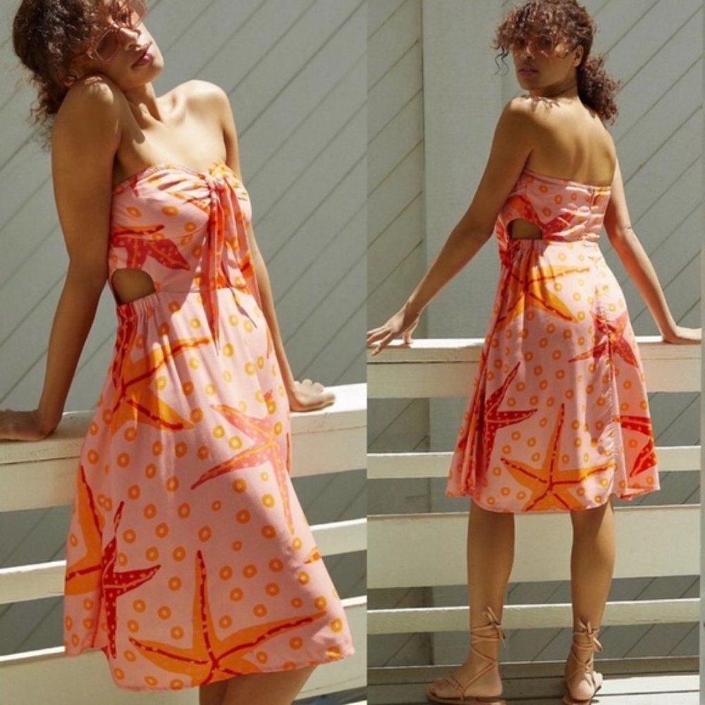 NWT Farm Rio Under The Sea Cover-Up DRESS